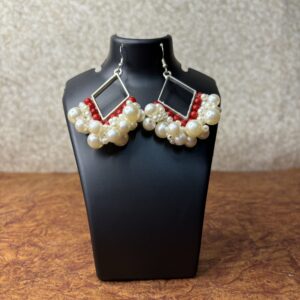Pearl Pop Statement Earrings